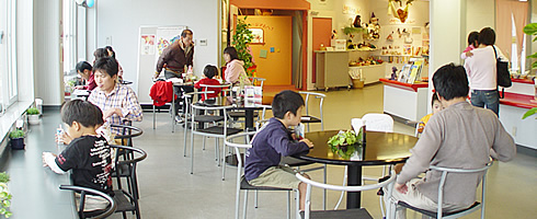 エントランスロビー:フリースペース風景